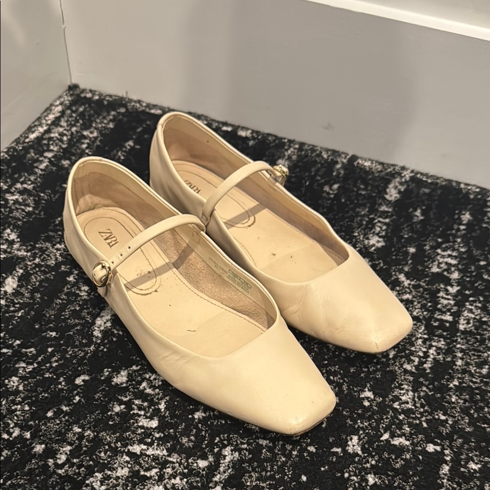 Zara Cream Women's Shoes